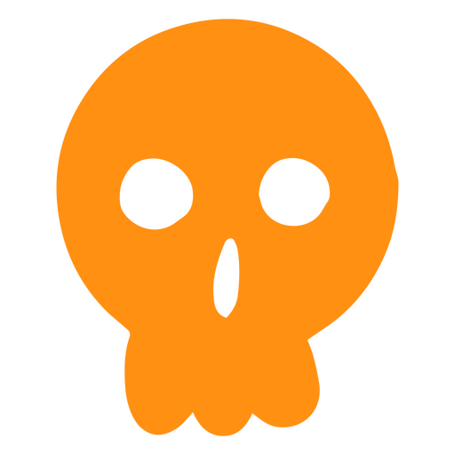 Skull to evoke the Day of the Dead PNG Design