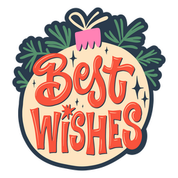 Ein Weihnachtsgruß für unsere Lieben PNG-Design