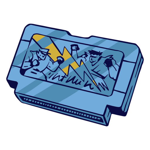 Video game casette PNG Design