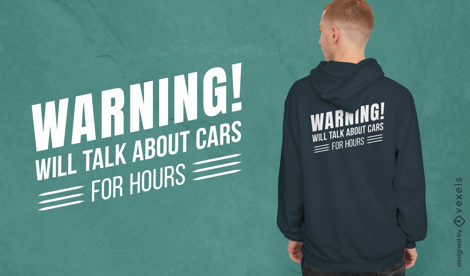 Ich werde ?ber Auto-T-Shirt-Design sprechen