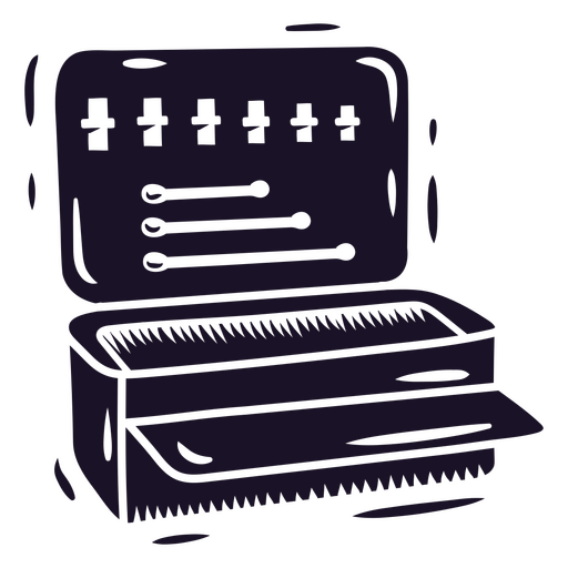 Mechanic toolbox PNG Design