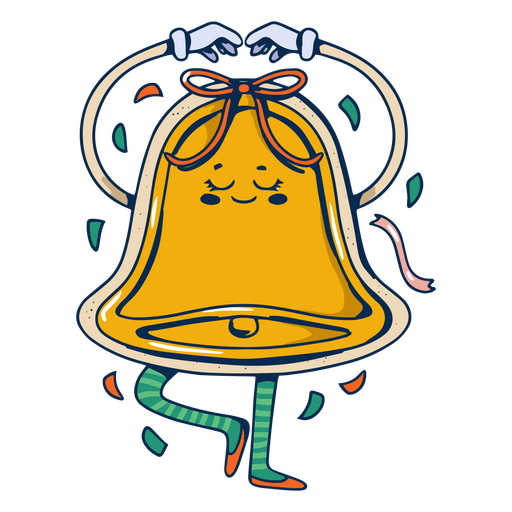 Christmas Cute Bell Element Gif PNG Images