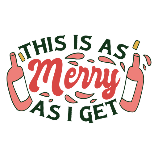 Anti Christmas lettering jokes PNG Design