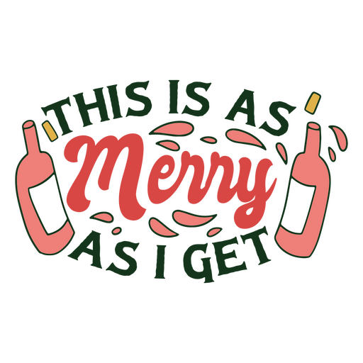 Chistes anti letras navideñas Diseño PNG