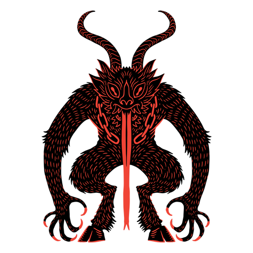 Wütender Antichrist PNG-Design