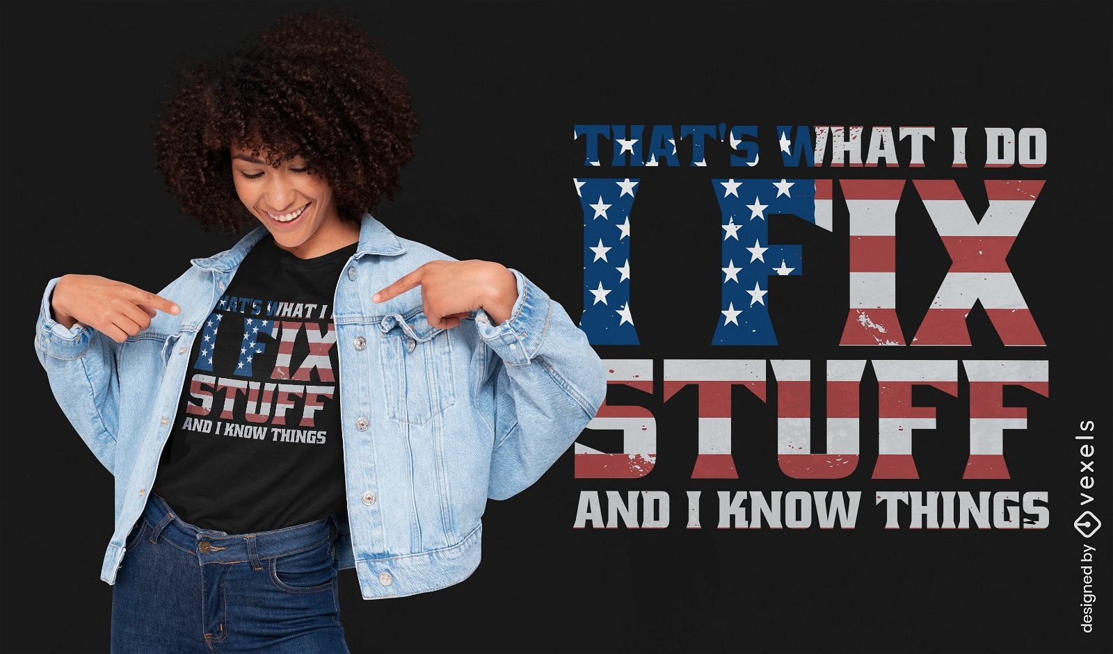 Design de camiseta com citação engraçada americana