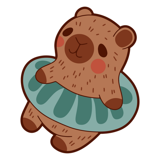 Capybara - Capivara Desenho Kawaii - Free Transparent PNG Clipart Images  Download