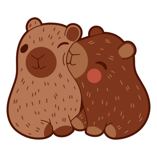 Lá capivara  Cute animal drawings, Capybara, Cute animal drawings