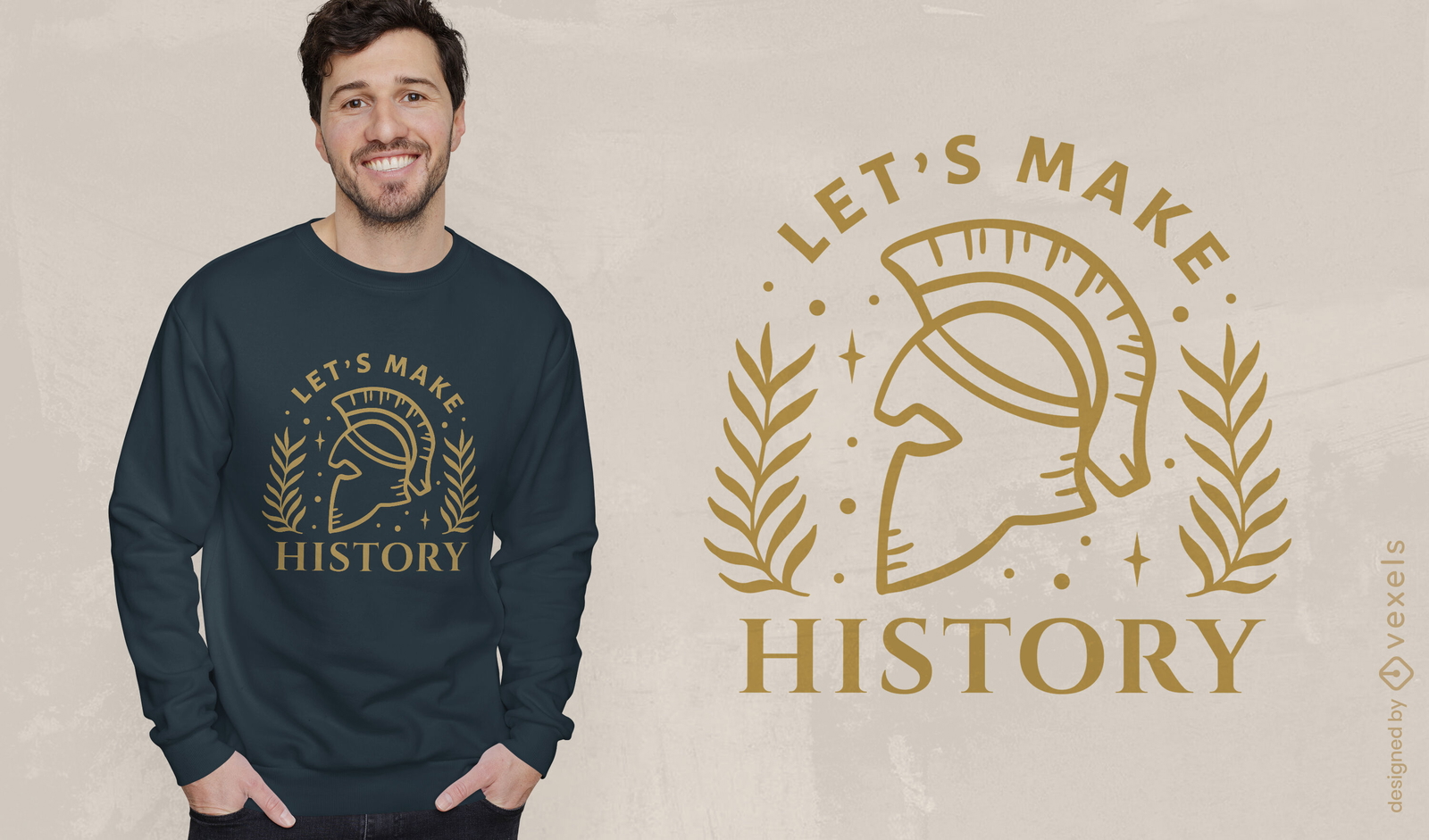 Design de camiseta da história do cavaleiro