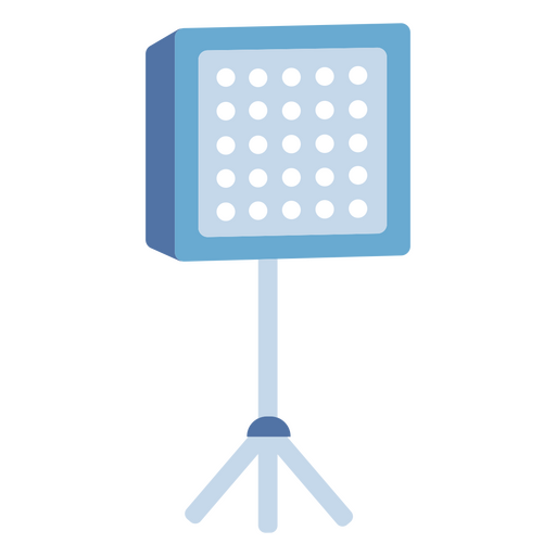 Icono de reflector de película Diseño PNG