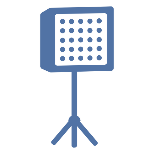 Icono de luces de escenario Diseño PNG