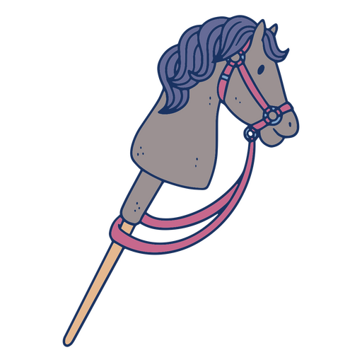Hobby horse for the kids PNG Design