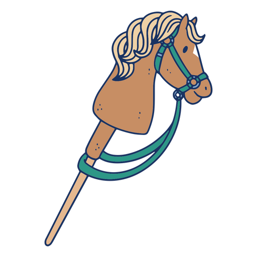 Hobby horse for imaginative play PNG Design