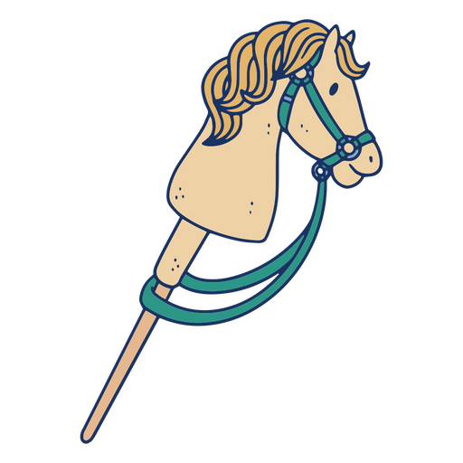 Cavalo de passatempo para crianças Desenho PNG