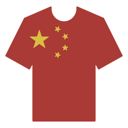China soccer jersey PNG Design