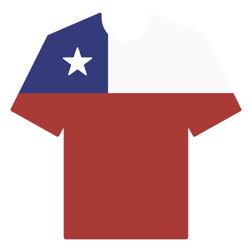 camiseta chilena de futbol Diseño PNG