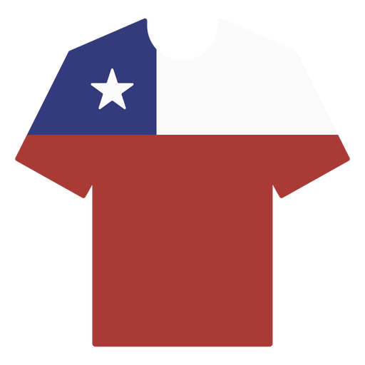 Fußballtrikot von Chile PNG-Design