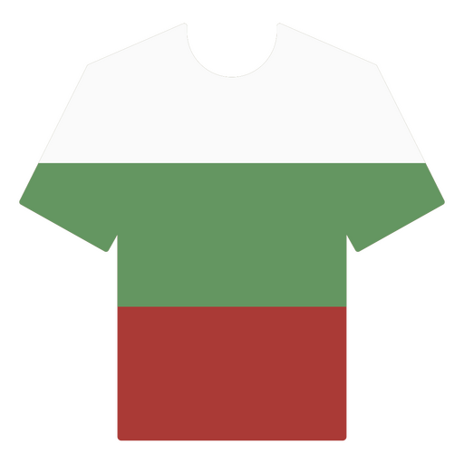 Bulgarien Fußballtrikot PNG-Design