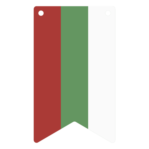 National flag of Bulgaria PNG Design