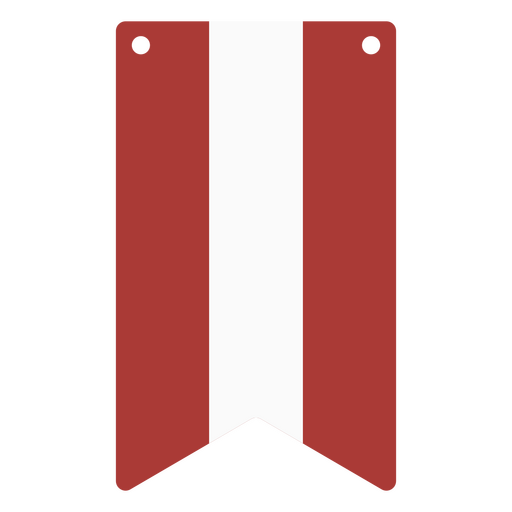 Nationalflagge von Lettland PNG-Design