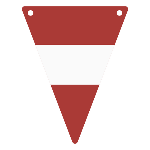 Die Nationalflagge von Lettland PNG-Design