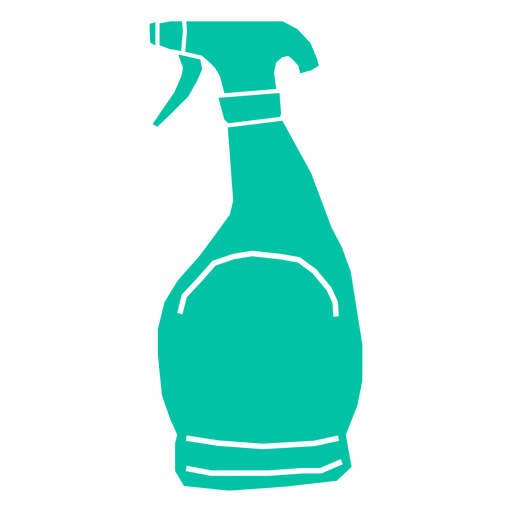 Recipiente de spray para limpieza Diseño PNG