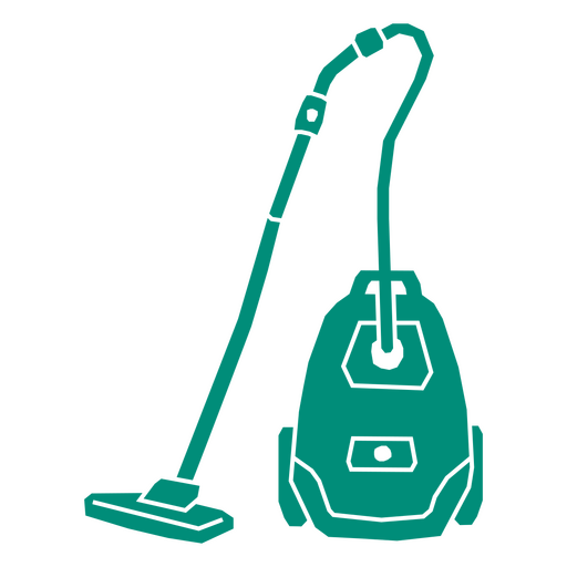Icono de aspiradora verde Diseño PNG