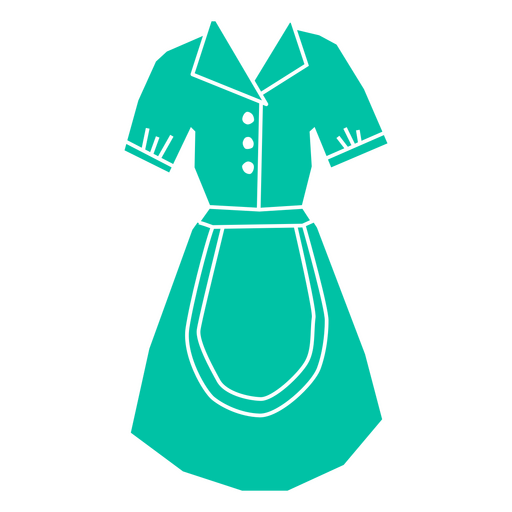 Arbeitskleidung für die Haushaltsführung PNG-Design