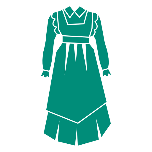 Vestuário de empregada Desenho PNG