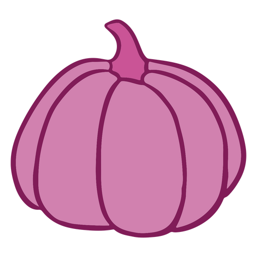 ícone de abóbora rosa Desenho PNG