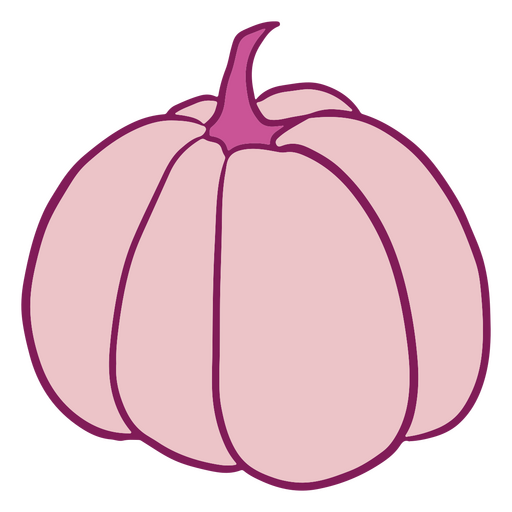 ícone de abóbora saudável Desenho PNG