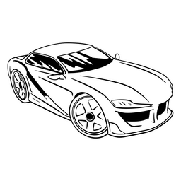 coche exclusivo Diseño PNG