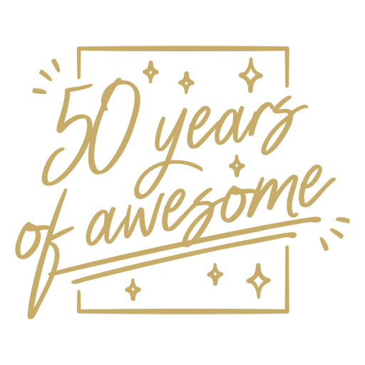 50 years of awesome PNG Design