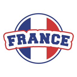 Adesivo time de futebol da frança Desenho PNG
