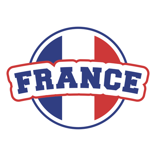 Adesivo time de futebol da frança Desenho PNG