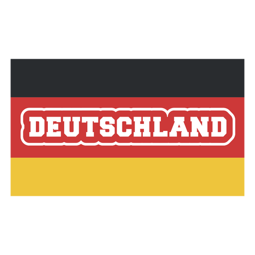 Aufkleber der deutschen Fußballmannschaft PNG-Design