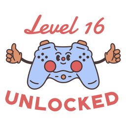 Level 16 Gaming Kapuzenjacke - Freigeschaltet Ab 16 Jahre Only Skill