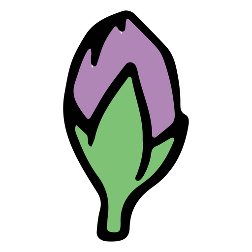 flor de mandrágora Diseño PNG