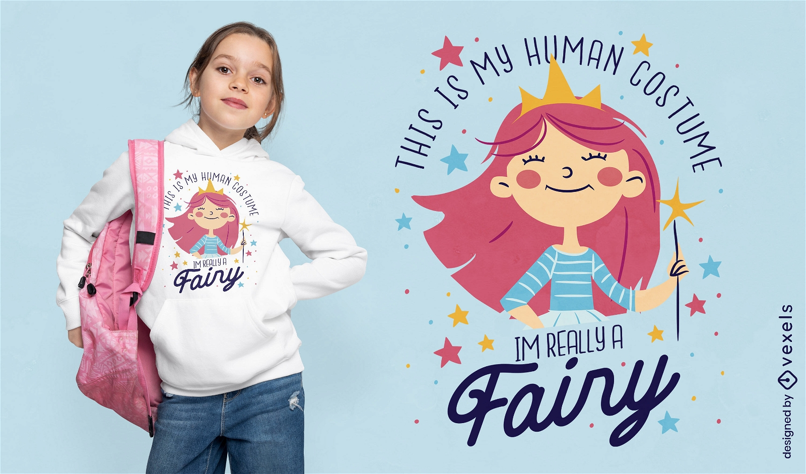 Fairy costume t-shirt design