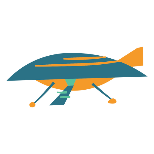 Spacecraft from an extraterrestrial civilization PNG Design