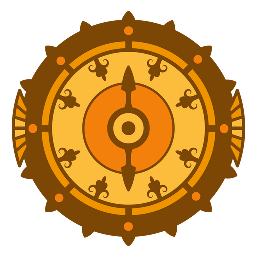 Clock monochromatic steampunk PNG Design