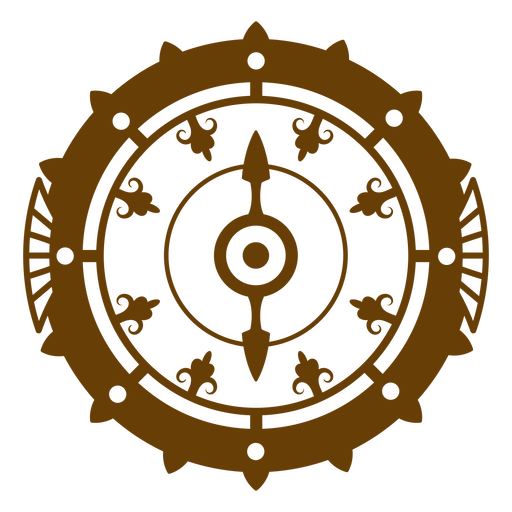 Steampunk de curso cheio de relógio Desenho PNG