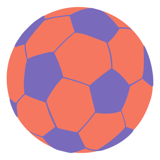 Balón de fútbol en la copa del mundo de Qatar Diseño PNG