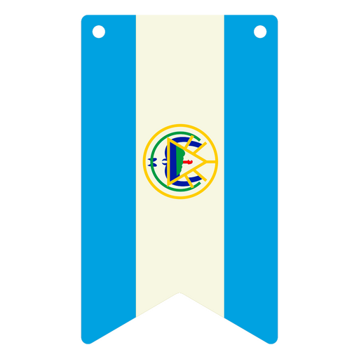 National flag of Nicaragua PNG Design