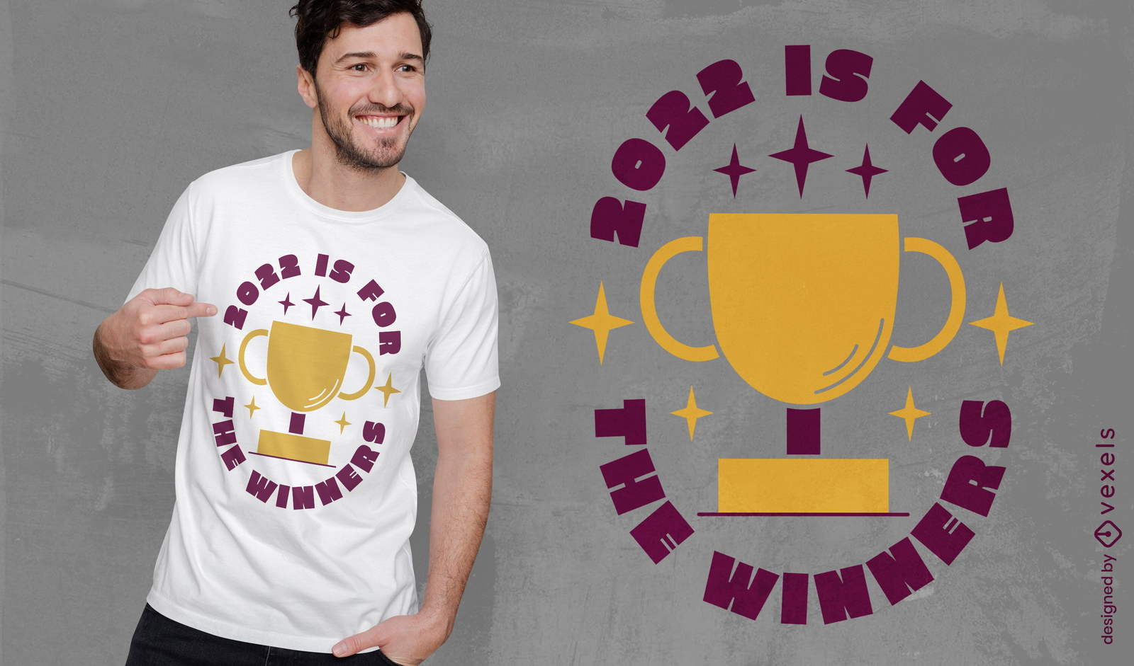 Design de camiseta de competição de futebol de troféu