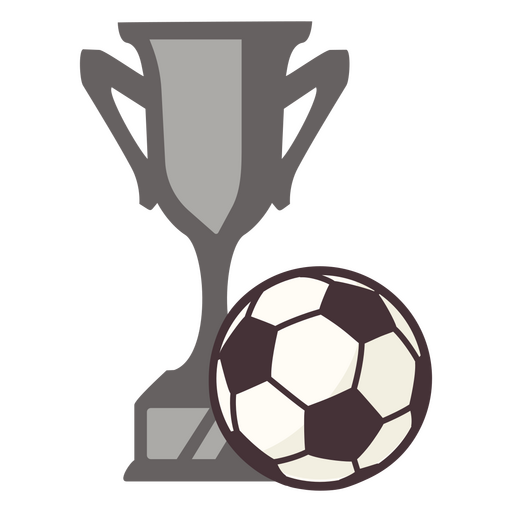 Distintivo emblemático de futebol da Copa do Mundo Desenho PNG