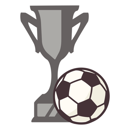 Insignia emblemática de la copa mundial de fútbol Diseño PNG