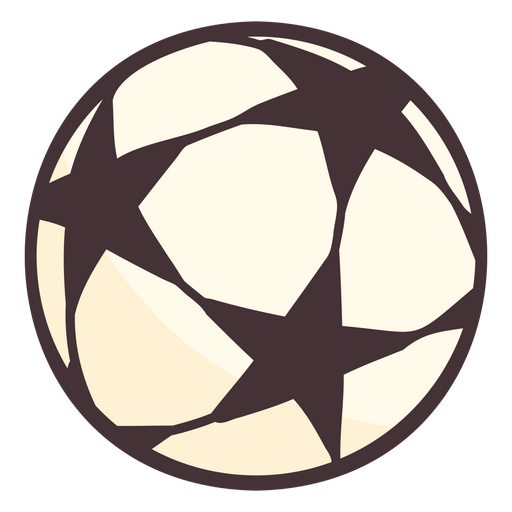Symbolisches WM-Fu?ball-Emblem PNG-Design