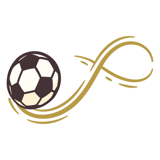 Figura emblemática del mundial de fútbol Diseño PNG