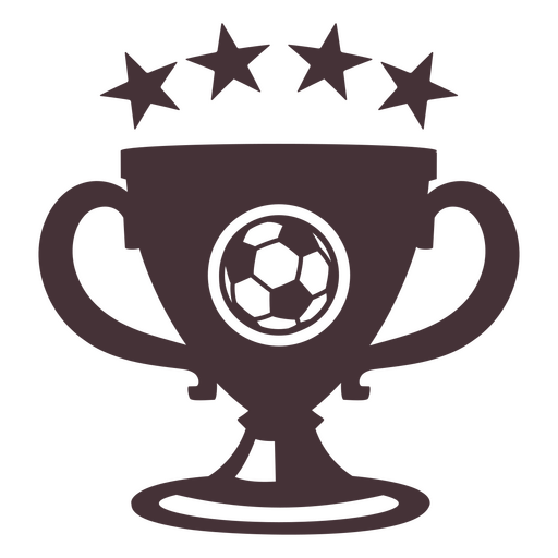 Logotipo emblemático del campeonato de fútbol Diseño PNG